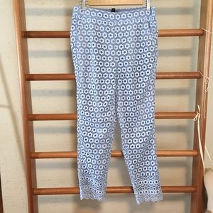 NEW J.Crew Lace Pants 6P